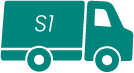A graphic of a truck, labelled S1